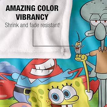 Amazon.com: Spongebob Blanket, 60 Amazon.com: Spongebob Blanket, 60